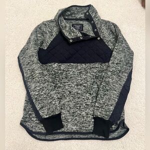 Abercrombie & Fitch Asymmetrical Snap-Up Fleece - S